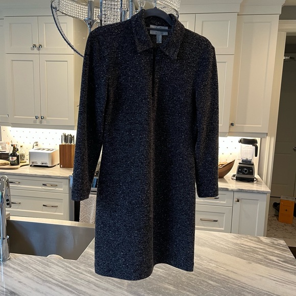 Vintage 1990 Algo does mod 1960s go go dress zip up front classic Nancy Sinatra - Picture 15 of 17